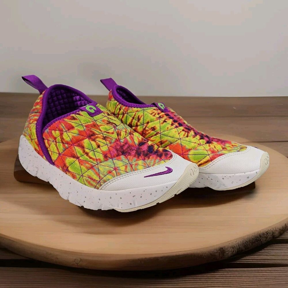 Nike ACG Moc 3.0 Tie Dye Quilted Slip-On Sneakers Shoes Youth Size 5.5 CW2463-30